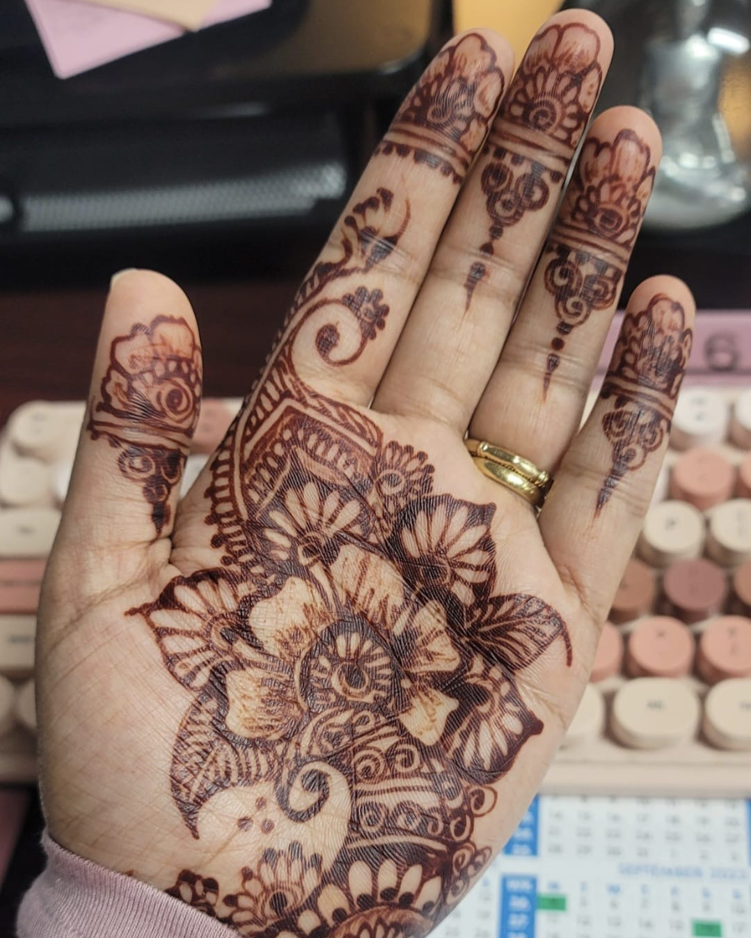 Intricate Henna Design